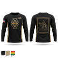 A Co 8th Psyop bn 87547530 Long Sleeve Performance Shirt - 1