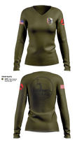 13th MDB Women's Long Sleeve V-neck Shirt - 22