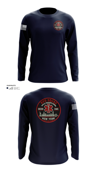 Long Sleeve Performance Shirt, Northwell Special Operations, EMS/EMT, Teamtime, Team time, sublimation, custom sports apparel, team uniforms, spirit wear, spiritwear, sports uniforms, custom shirts, team store, custom team store, fundraiser sports, apparel fundraiser