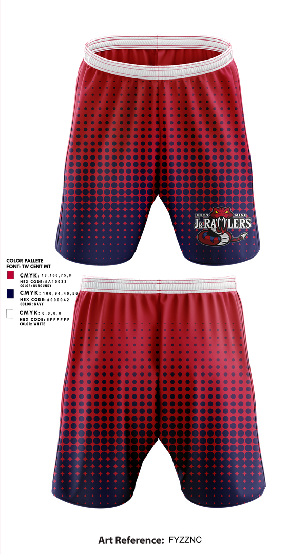 Athletic Shorts With Pockets, Union Mine Jr. Rattlers Football And Cheer, , Teamtime, Team time, sublimation, custom sports apparel, team uniforms, spirit wear, spiritwear, sports uniforms, custom shirts, team store, custom team store, fundraiser sports, apparel fundraiser
