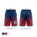 Naples Classical Eagles 17251507 Mens Reversible Basketball Shorts - 1