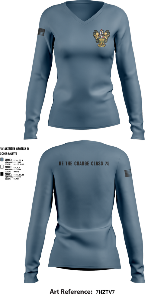 Womens Long Sleeve Vneck Shirt, # 700 BSB always ready “Get some”, , Teamtime, Team time, sublimation, custom sports apparel, team uniforms, spirit wear, spiritwear, sports uniforms, custom shirts, team store, custom team store, fundraiser sports, apparel fundraiser