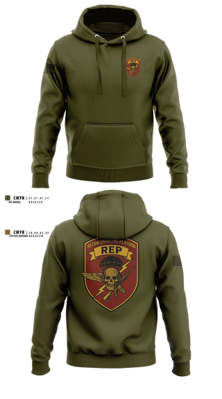Hoodie, 3D Force Recon REP, Marines, Teamtime, Team time, sublimation, custom sports apparel, team uniforms, spirit wear, spiritwear, sports uniforms, custom shirts, team store, custom team store, fundraiser sports, apparel fundraiser