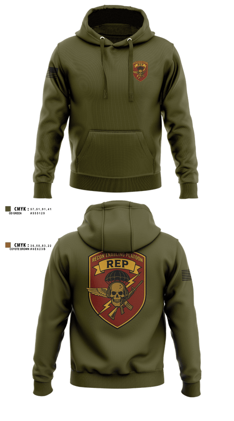 Hoodie, 3D Force Recon REP, Marines, Teamtime, Team time, sublimation, custom sports apparel, team uniforms, spirit wear, spiritwear, sports uniforms, custom shirts, team store, custom team store, fundraiser sports, apparel fundraiser