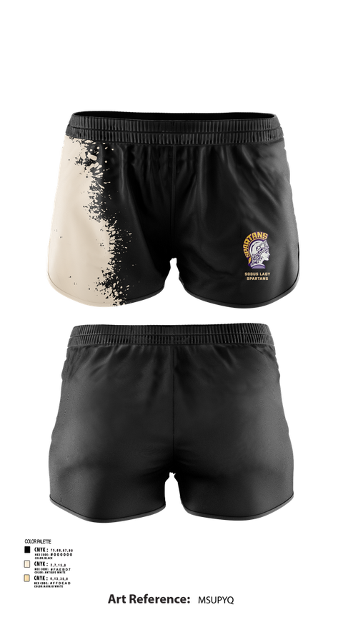 Womens Shorts, Sodus lady spartans, Women's Soccer, Teamtime, Team time, sublimation, custom sports apparel, team uniforms, spirit wear, spiritwear, sports uniforms, custom shirts, team store, custom team store, fundraiser sports, apparel fundraiser