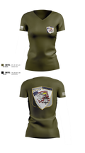 61st eagle squadron 71524968 Women's Short Sleeve V-neck Shirt - 1