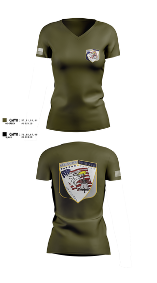 Womens Short Sleeve Vneck Shirt, 61st eagle squadron, , Teamtime, Team time, sublimation, custom sports apparel, team uniforms, spirit wear, spiritwear, sports uniforms, custom shirts, team store, custom team store, fundraiser sports, apparel fundraiser