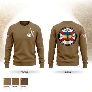Crew Neck Sweatshirt, HQ, 200th Regiment (LDR), National Guard, Teamtime, Team time, sublimation, custom sports apparel, team uniforms, spirit wear, spiritwear, sports uniforms, custom shirts, team store, custom team store, fundraiser sports, apparel fundraiser