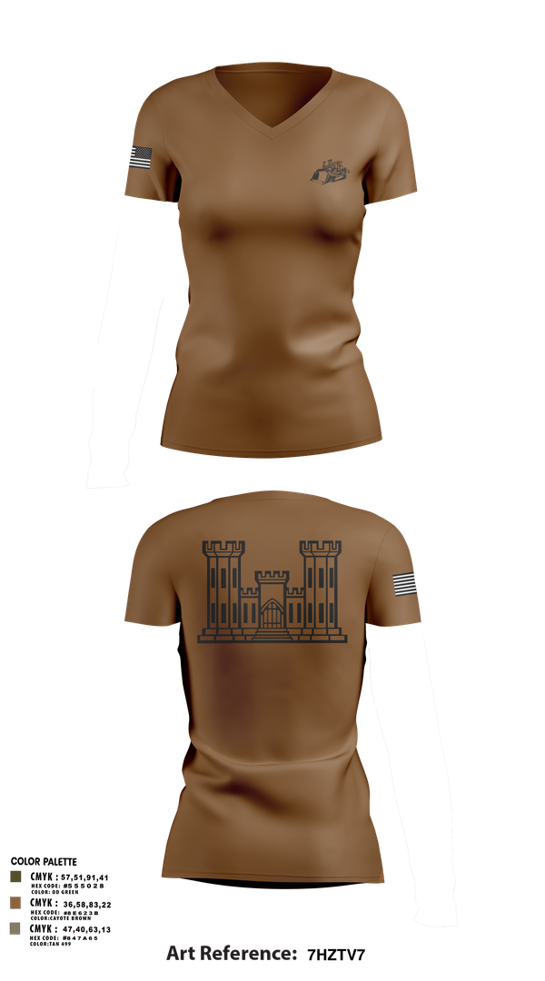 Womens Short Sleeve Vneck Shirt, TCC, National Guard, Teamtime, Team time, sublimation, custom sports apparel, team uniforms, spirit wear, spiritwear, sports uniforms, custom shirts, team store, custom team store, fundraiser sports, apparel fundraiser
