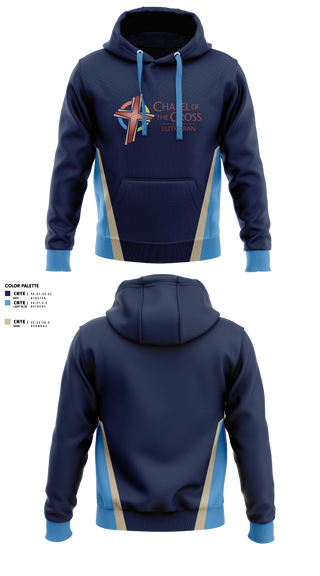 Hoodie, Chapel of the Cross, , Teamtime, Team time, sublimation, custom sports apparel, team uniforms, spirit wear, spiritwear, sports uniforms, custom shirts, team store, custom team store, fundraiser sports, apparel fundraiser