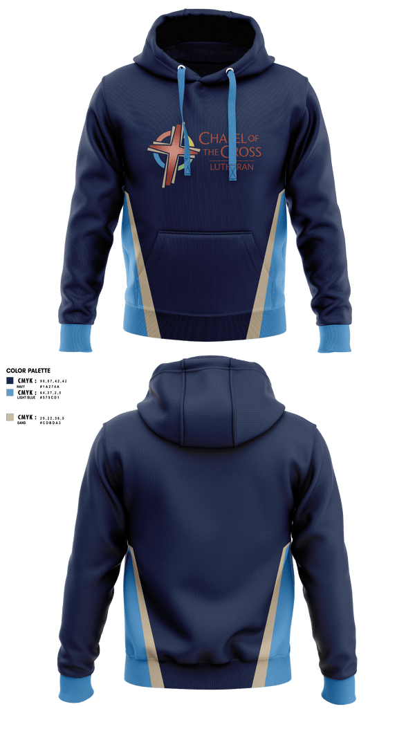 Hoodie, Chapel of the Cross, , Teamtime, Team time, sublimation, custom sports apparel, team uniforms, spirit wear, spiritwear, sports uniforms, custom shirts, team store, custom team store, fundraiser sports, apparel fundraiser