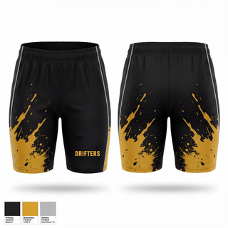 Track Shorts, Drifters, Softball, Teamtime, Team time, sublimation, custom sports apparel, team uniforms, spirit wear, spiritwear, sports uniforms, custom shirts, team store, custom team store, fundraiser sports, apparel fundraiser