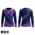 Rochester Curling Club Long Sleeve Performance Shirt 1