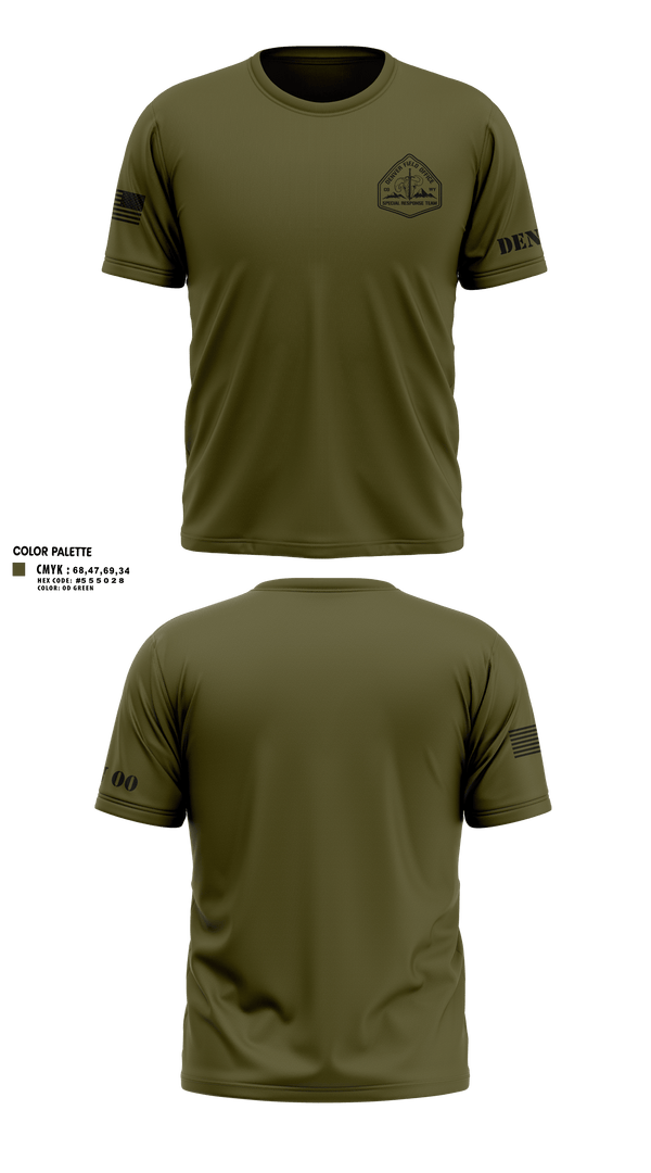 Old School Cotton Feel Shirt, Denver Special Response Team, Police, Teamtime, Team time, sublimation, custom sports apparel, team uniforms, spirit wear, spiritwear, sports uniforms, custom shirts, team store, custom team store, fundraiser sports, apparel fundraiser
