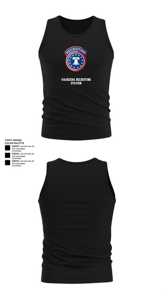 Tank Top, Waukesha recruiting station, Army, Teamtime, Team time, sublimation, custom sports apparel, team uniforms, spirit wear, spiritwear, sports uniforms, custom shirts, team store, custom team store, fundraiser sports, apparel fundraiser