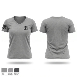 Womens Short Sleeve Vneck Shirt, Penns Creek Fire Dept., Fire Department, Teamtime, Team time, sublimation, custom sports apparel, team uniforms, spirit wear, spiritwear, sports uniforms, custom shirts, team store, custom team store, fundraiser sports, apparel fundraiser