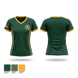 Womens Short Sleeve Vneck Shirt, McIntosh County Sheriff’s Office, Police, Teamtime, Team time, sublimation, custom sports apparel, team uniforms, spirit wear, spiritwear, sports uniforms, custom shirts, team store, custom team store, fundraiser sports, apparel fundraiser