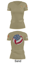 VB 20195801 Women's Short Sleeve V-neck Shirt - 88