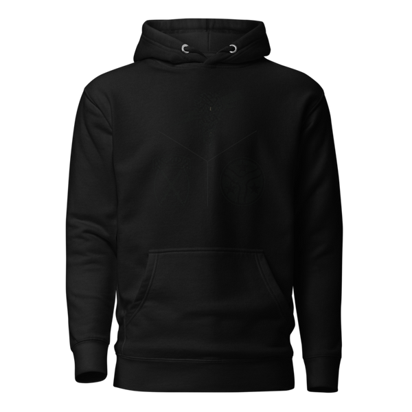 Unisex Hoodie - 1 - Black