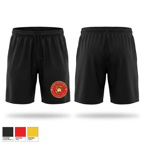 Athletic Shorts With Pockets, Ruskin Highschool MCJROTC drill team, Marines, Teamtime, Team time, sublimation, custom sports apparel, team uniforms, spirit wear, spiritwear, sports uniforms, custom shirts, team store, custom team store, fundraiser sports, apparel fundraiser