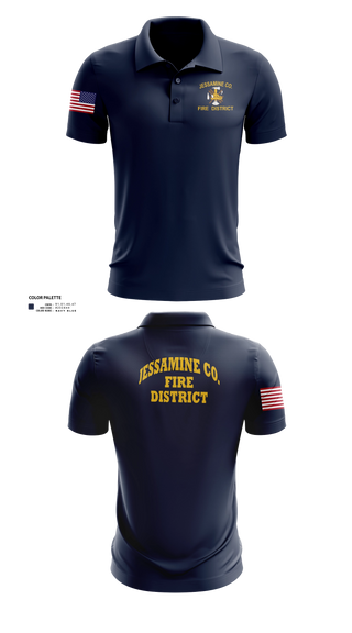 Short Sleeve Performance Polo, Jessamine county fire, Fire Department, Teamtime, Team time, sublimation, custom sports apparel, team uniforms, spirit wear, spiritwear, sports uniforms, custom shirts, team store, custom team store, fundraiser sports, apparel fundraiser
