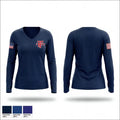 Fayette Township Fire Department 81579130 Women's Long Sleeve V-neck Shirt - 1