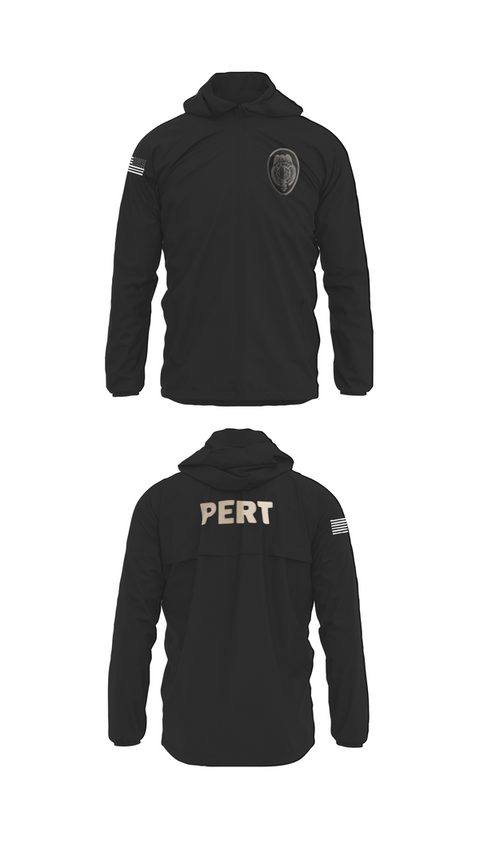 Windbreaker, PERT, Police, Teamtime, Team time, sublimation, custom sports apparel, team uniforms, spirit wear, spiritwear, sports uniforms, custom shirts, team store, custom team store, fundraiser sports, apparel fundraiser