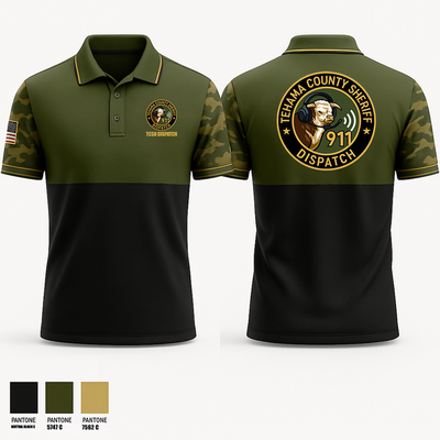 TCSO DISPATCH 56135562 Short Sleeve Performance Polo - 1