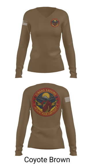 Womens Long Sleeve Vneck Shirt, 174th, , Teamtime, Team time, sublimation, custom sports apparel, team uniforms, spirit wear, spiritwear, sports uniforms, custom shirts, team store, custom team store, fundraiser sports, apparel fundraiser