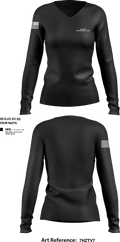 Special Operations Team 12389855 Women's Long Sleeve V-neck Shirt - 1