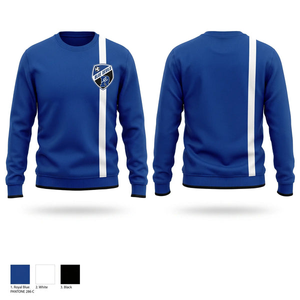 Crew Neck Sweatshirt, Reading Blue Devils, Men's Soccer, Teamtime, Team time, sublimation, custom sports apparel, team uniforms, spirit wear, spiritwear, sports uniforms, custom shirts, team store, custom team store, fundraiser sports, apparel fundraiser