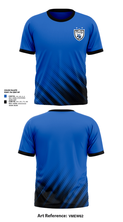 Trinity Collegiate 7993571 Short Sleeve Performance Shirt - 1
