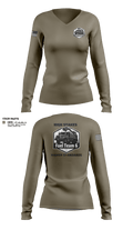 Fuel Team 6 54285292 Women's Long Sleeve V-neck Shirt - 24