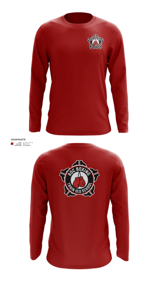 Long Sleeve Performance Shirt, ROC Boxing, Wrestling, Teamtime, Team time, sublimation, custom sports apparel, team uniforms, spirit wear, spiritwear, sports uniforms, custom shirts, team store, custom team store, fundraiser sports, apparel fundraiser