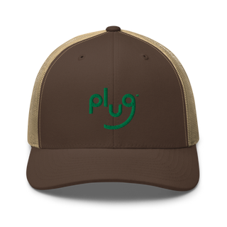 Plug Green Hydrogen 22679521 Retro Trucker Hat | Yupoong 6606