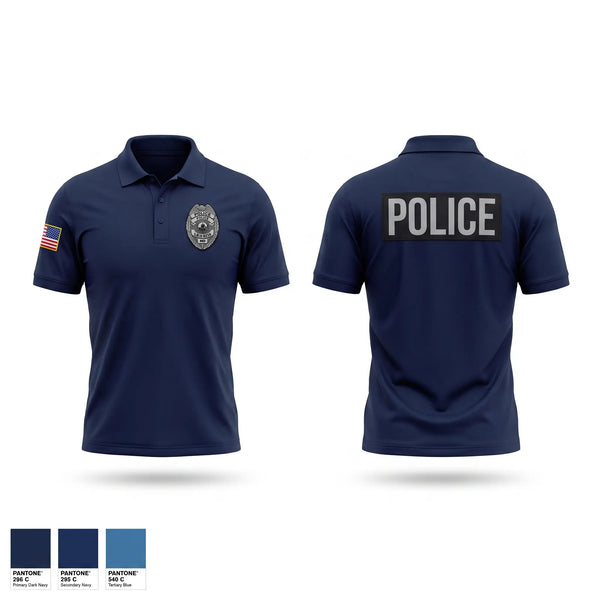 Short Sleeve Performance Polo, Lincoln Police Department, Police, Teamtime, Team time, sublimation, custom sports apparel, team uniforms, spirit wear, spiritwear, sports uniforms, custom shirts, team store, custom team store, fundraiser sports, apparel fundraiser