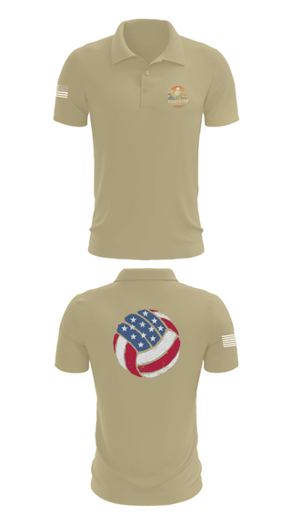 Short Sleeve Performance Polo, VB, Women's Volleyball, Teamtime, Team time, sublimation, custom sports apparel, team uniforms, spirit wear, spiritwear, sports uniforms, custom shirts, team store, custom team store, fundraiser sports, apparel fundraiser