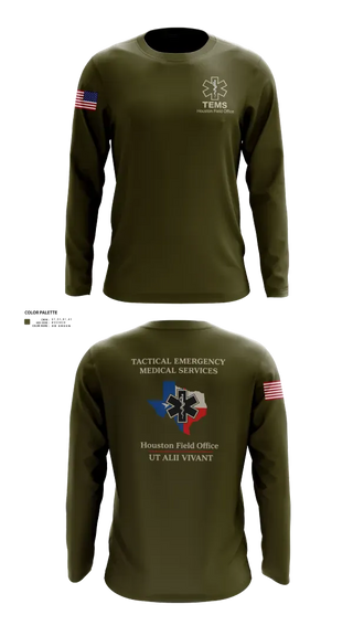 Long Sleeve Performance Shirt, , Police, Teamtime, Team time, sublimation, custom sports apparel, team uniforms, spirit wear, spiritwear, sports uniforms, custom shirts, team store, custom team store, fundraiser sports, apparel fundraiser