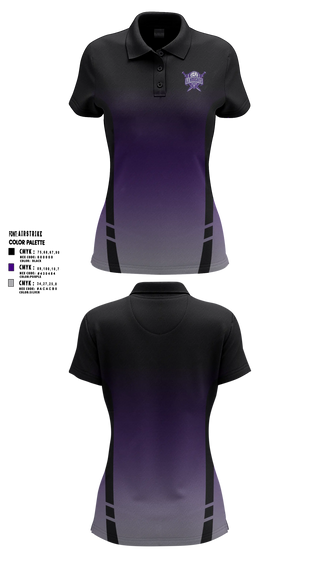 Womens Short Sleeve Performance Polo, LI Knights, Women's Volleyball, Teamtime, Team time, sublimation, custom sports apparel, team uniforms, spirit wear, spiritwear, sports uniforms, custom shirts, team store, custom team store, fundraiser sports, apparel fundraiser