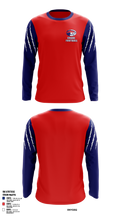 Crane Medical Preparatory High School Football 70643526 Long Sleeve Performance Shirt 1
