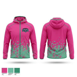 Windbreaker, Triple Creek Sirens, Softball, Teamtime, Team time, sublimation, custom sports apparel, team uniforms, spirit wear, spiritwear, sports uniforms, custom shirts, team store, custom team store, fundraiser sports, apparel fundraiser