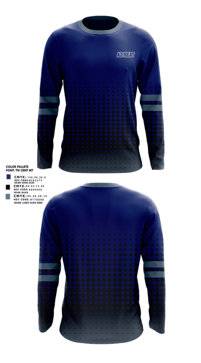 AZ Heat 67095530 Long Sleeve Performance Shirt 1