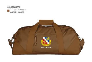 Duffle Bag, 317th ECC, Army, Teamtime, Team time, sublimation, custom sports apparel, team uniforms, spirit wear, spiritwear, sports uniforms, custom shirts, team store, custom team store, fundraiser sports, apparel fundraiser