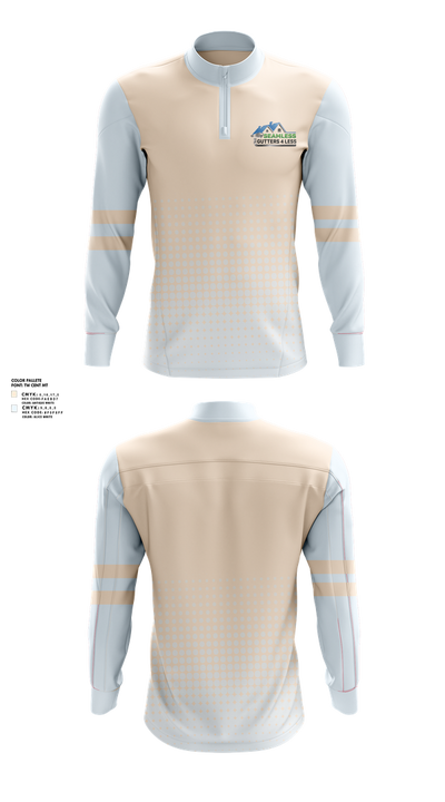 Seamless Gutters 4 Less 40038908 Quarter Zip Jacket - 1