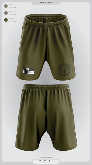 Athletic Shorts With Pockets, SOCCENT IWD, Army, Teamtime, Team time, sublimation, custom sports apparel, team uniforms, spirit wear, spiritwear, sports uniforms, custom shirts, team store, custom team store, fundraiser sports, apparel fundraiser