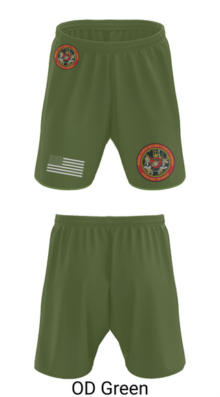 Athletic Shorts With Pockets, Marine Corps Security Forces Battalion, , Teamtime, Team time, sublimation, custom sports apparel, team uniforms, spirit wear, spiritwear, sports uniforms, custom shirts, team store, custom team store, fundraiser sports, apparel fundraiser