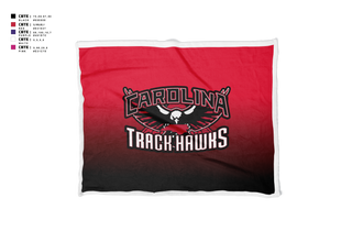 Blanket, Carolina Track Hawks, Track & Field, Teamtime, Team time, sublimation, custom sports apparel, team uniforms, spirit wear, spiritwear, sports uniforms, custom shirts, team store, custom team store, fundraiser sports, apparel fundraiser