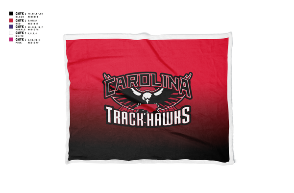 Blanket, Carolina Track Hawks, Track & Field, Teamtime, Team time, sublimation, custom sports apparel, team uniforms, spirit wear, spiritwear, sports uniforms, custom shirts, team store, custom team store, fundraiser sports, apparel fundraiser