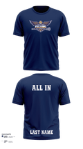 Saddle Brook Falcons Lacrosse 64067977 Short Sleeve Performance Shirt - 7