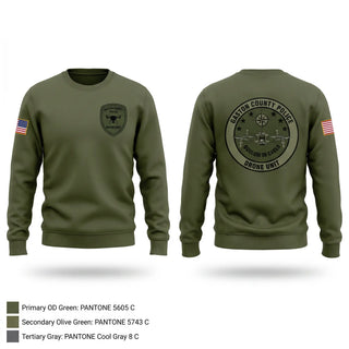 Crew Neck Sweatshirt, Drone Unit, Police, Teamtime, Team time, sublimation, custom sports apparel, team uniforms, spirit wear, spiritwear, sports uniforms, custom shirts, team store, custom team store, fundraiser sports, apparel fundraiser